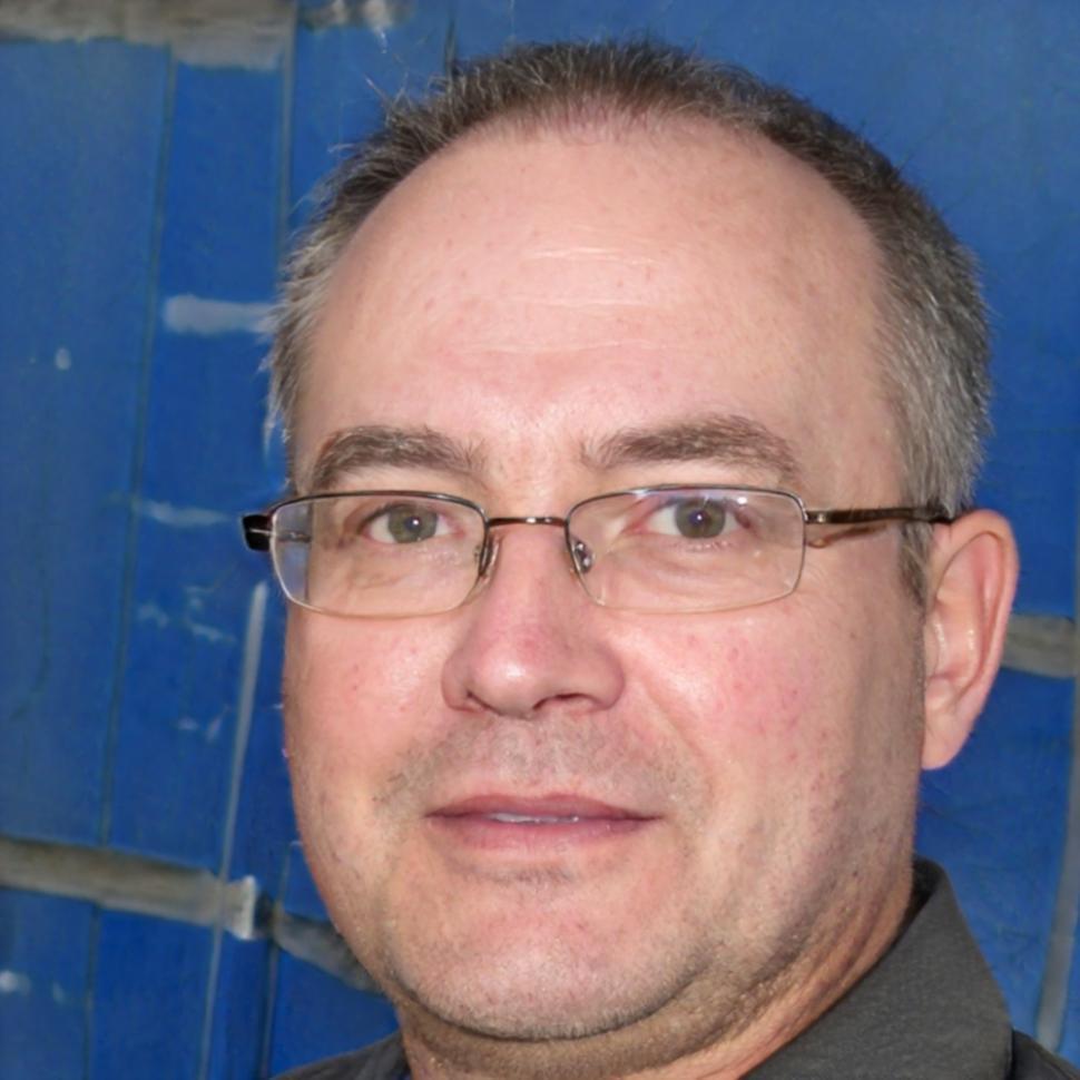 Portrait of Henrik Sørensen, lead developer